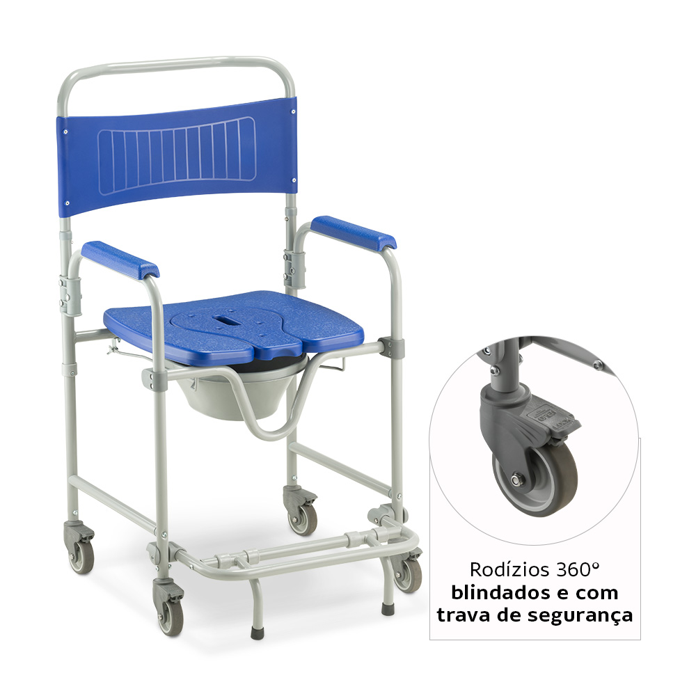 Cadeira de Banho D45 Dellamed - Imagem 6