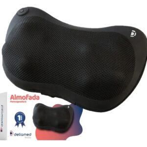 Almofada Encosto Massageadora Massagem Shiatsu - Dellamed
