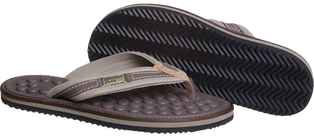 Chinelo Titan – Mundo Flex (COR BEGE E GRAFITE ) - Imagem 4