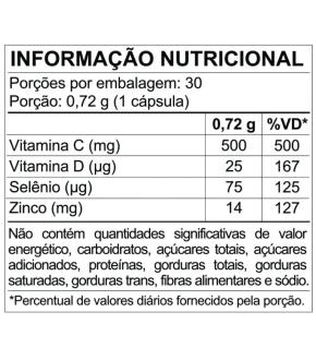 VT02 - IMUNO PAUHER SUPLEMENTO ALIMENTAR 30 CAPSULAS - Imagem 2